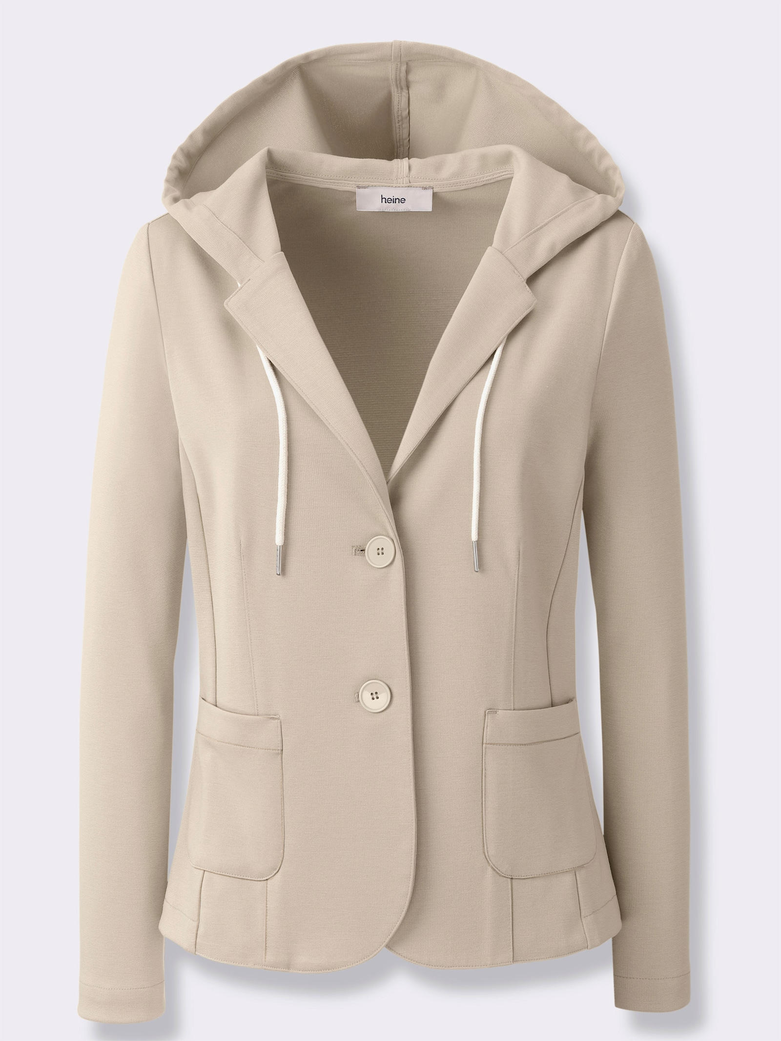 heine Blazer mit Kapuze - sand