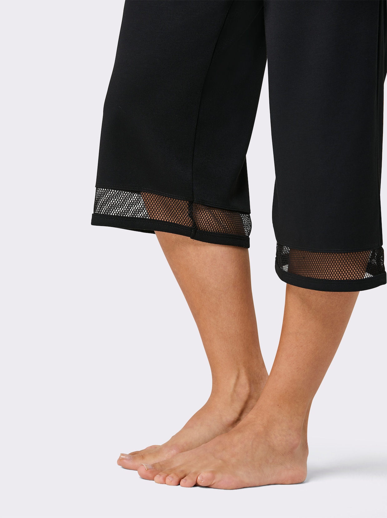 CREATION L PREMIUM Modal-Mix-Culotte - schwarz