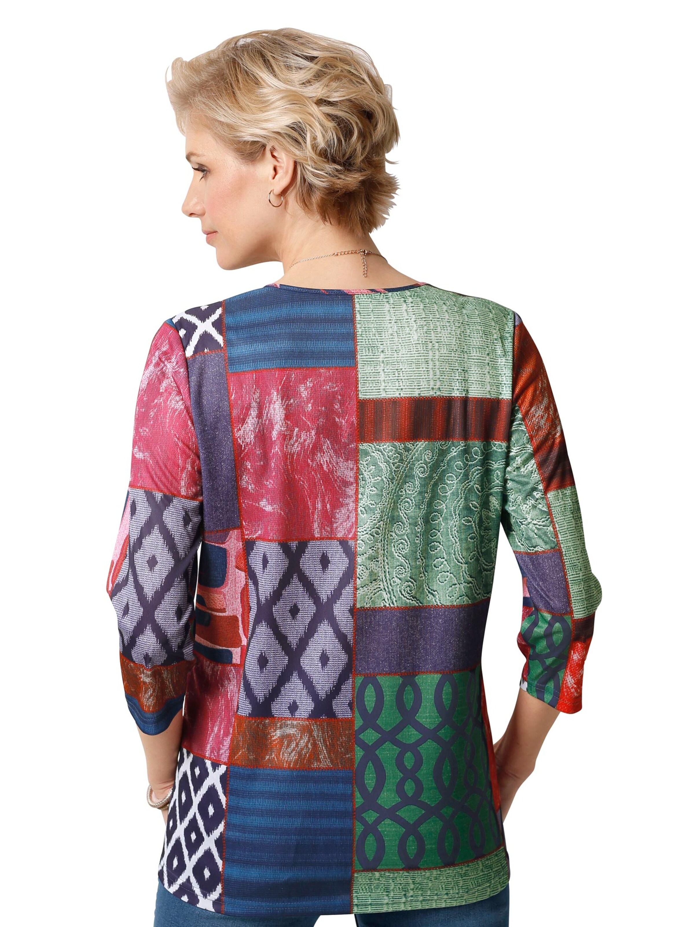 Shirt - bunt-gemustert