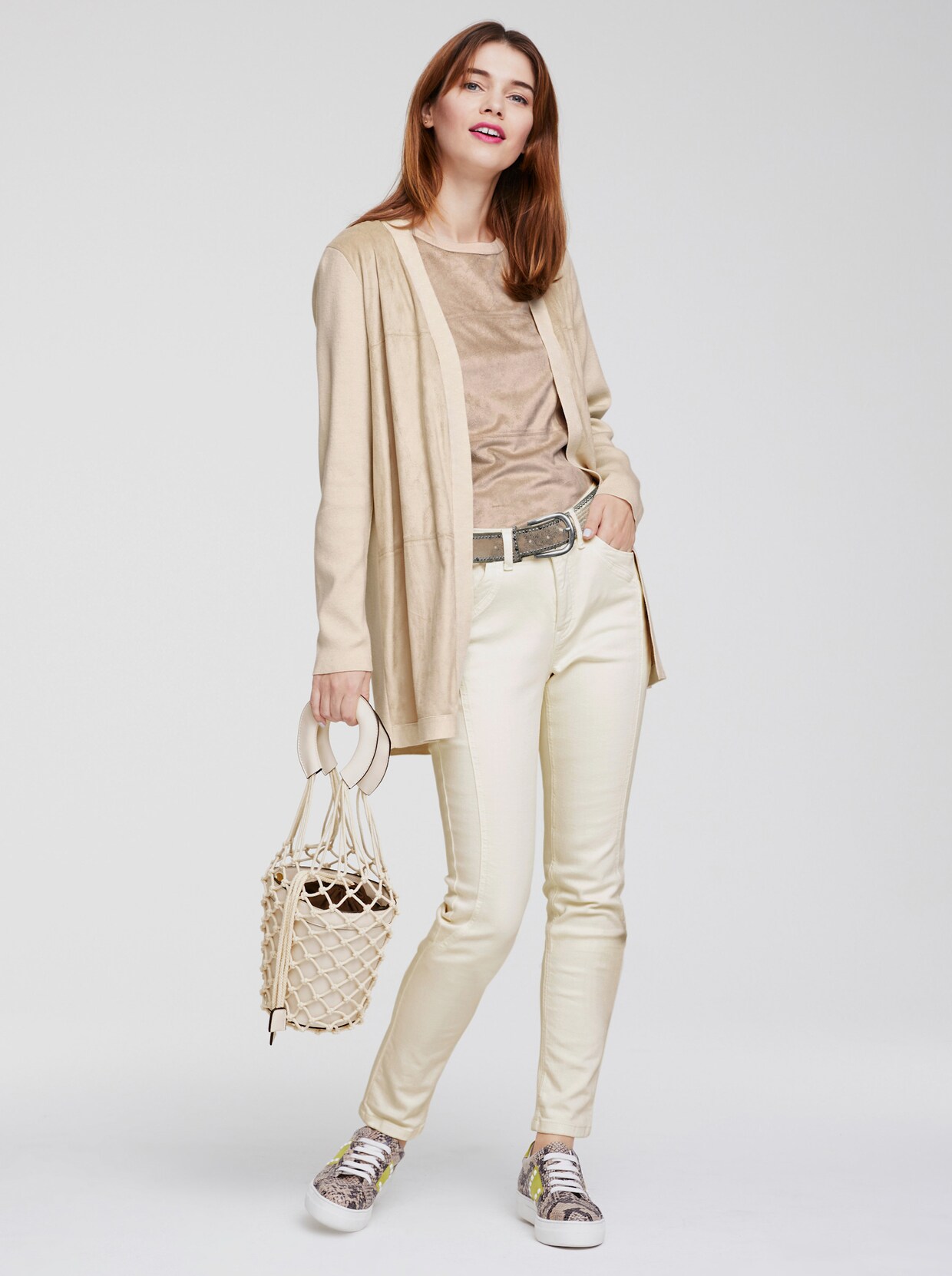 heine Strickjacke - beige