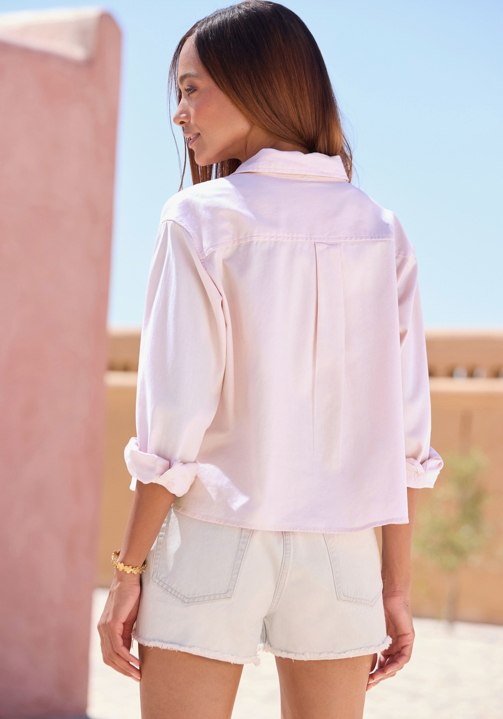 Buffalo Jeansbluse - mauve