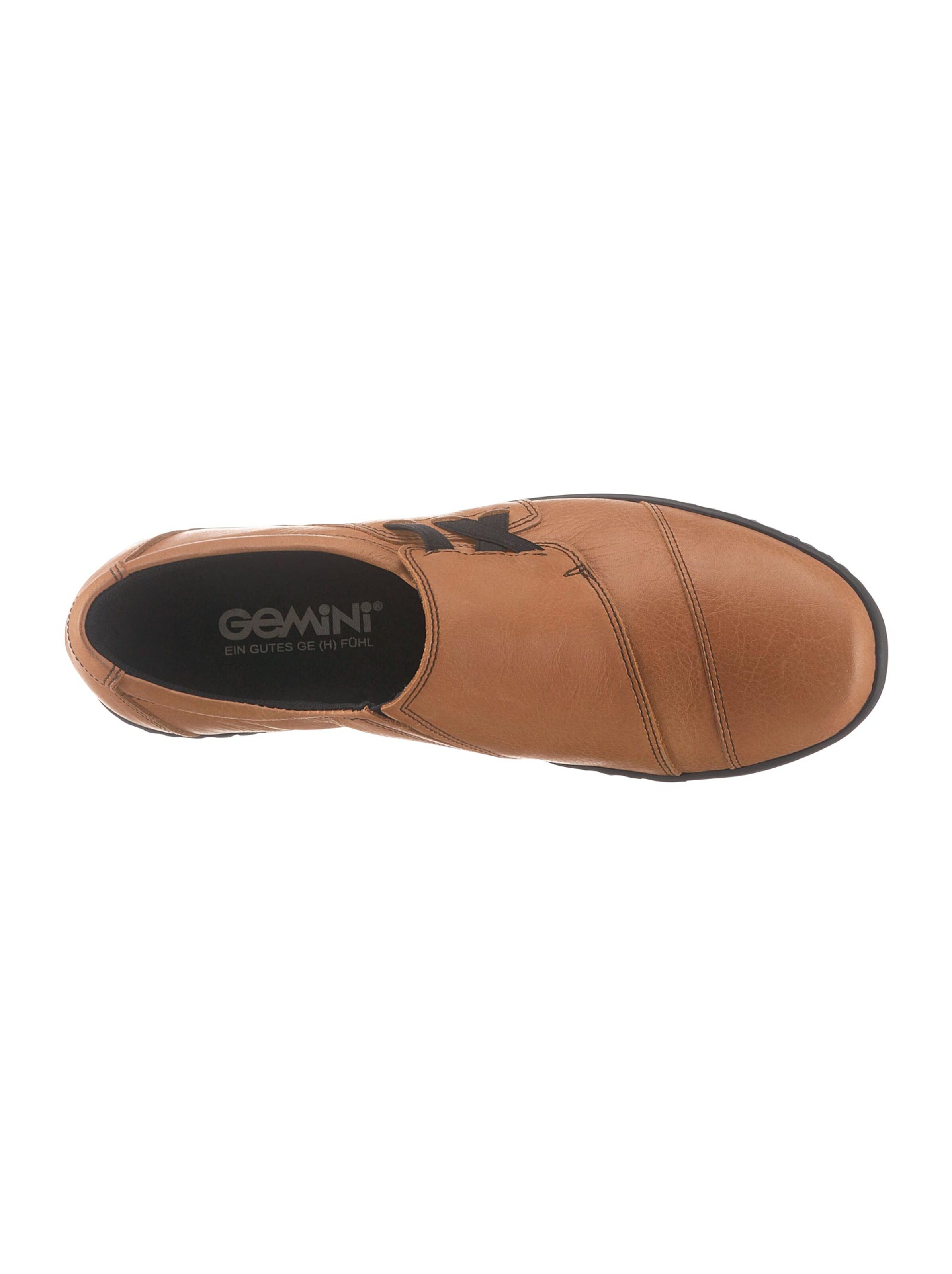 Gemini Slipper - cognac