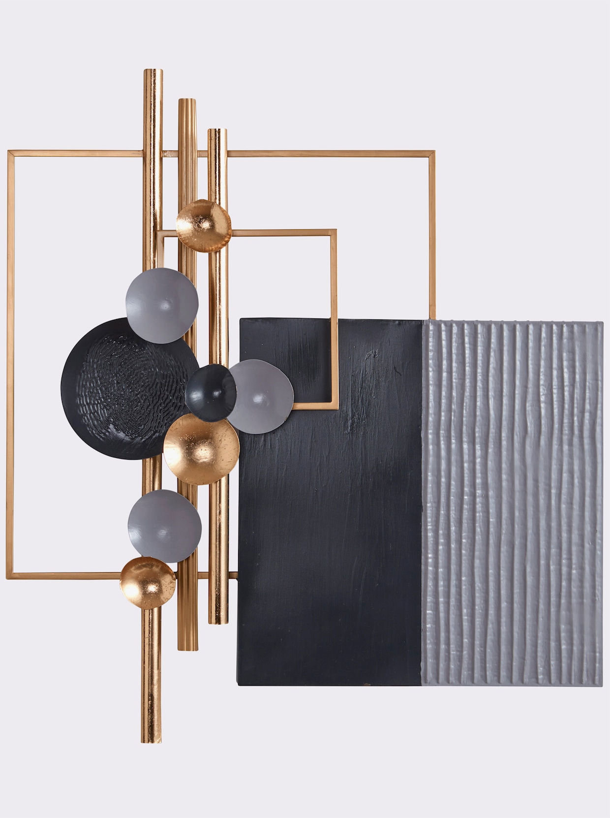 heine home Wanddecoratie - zwart/goudkleur