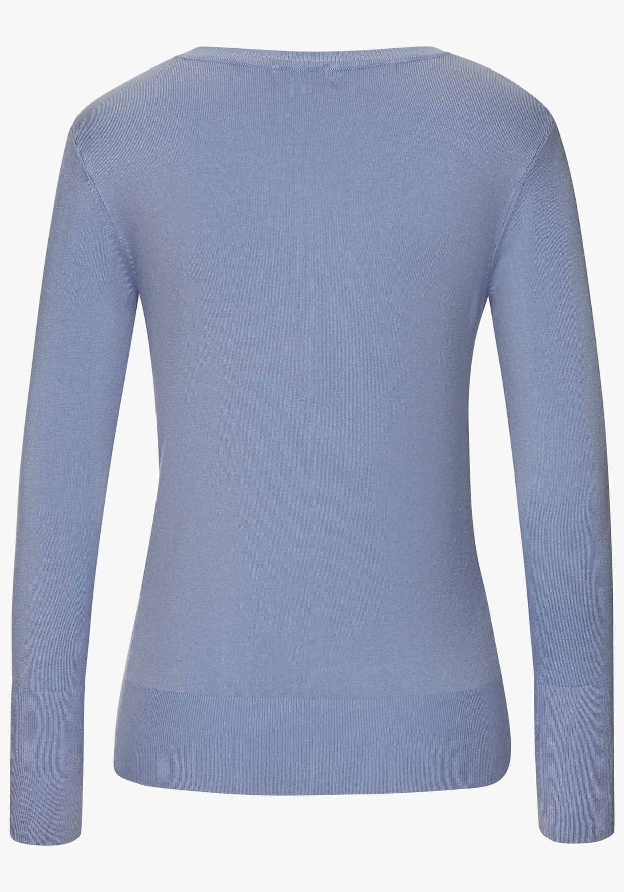 Vivance Pullover met V-hals - lichtblauw