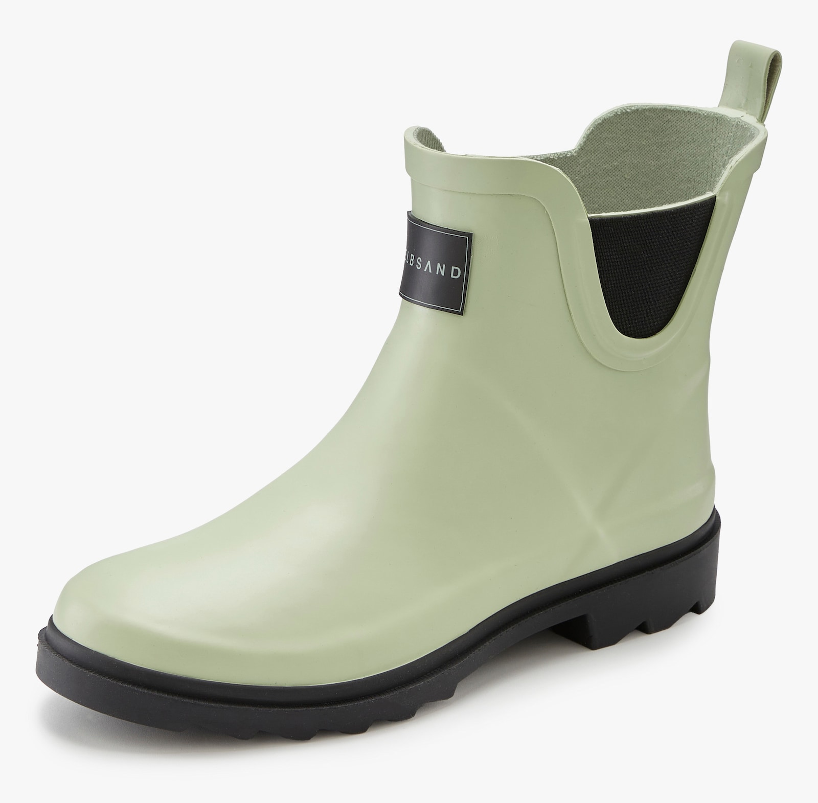 Elbsand Gummistiefelette - mintgrün