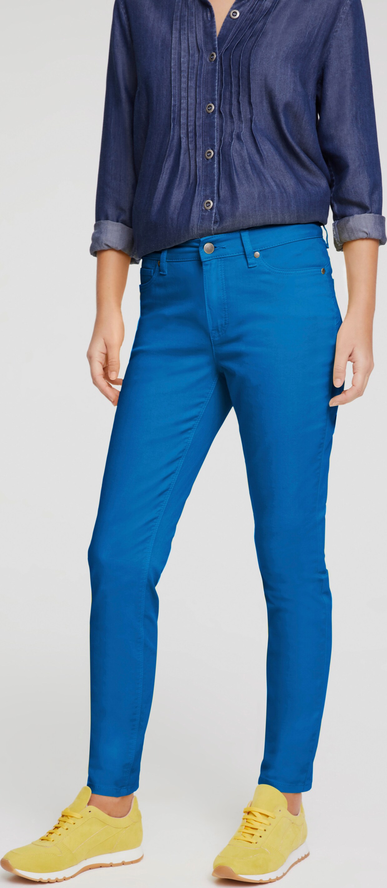 heine Bauchweg-Hose - azurblau