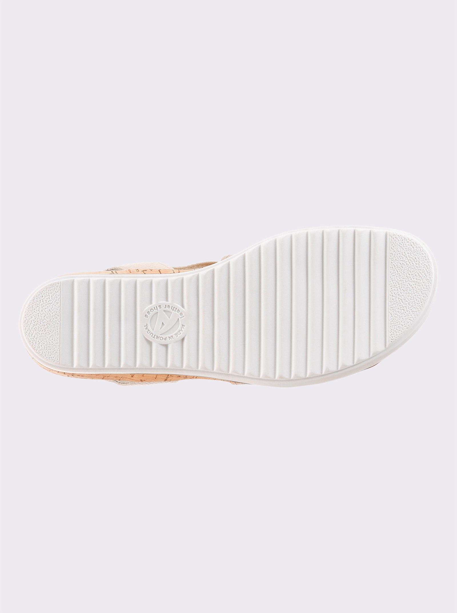 heine Keilsandalette - beige