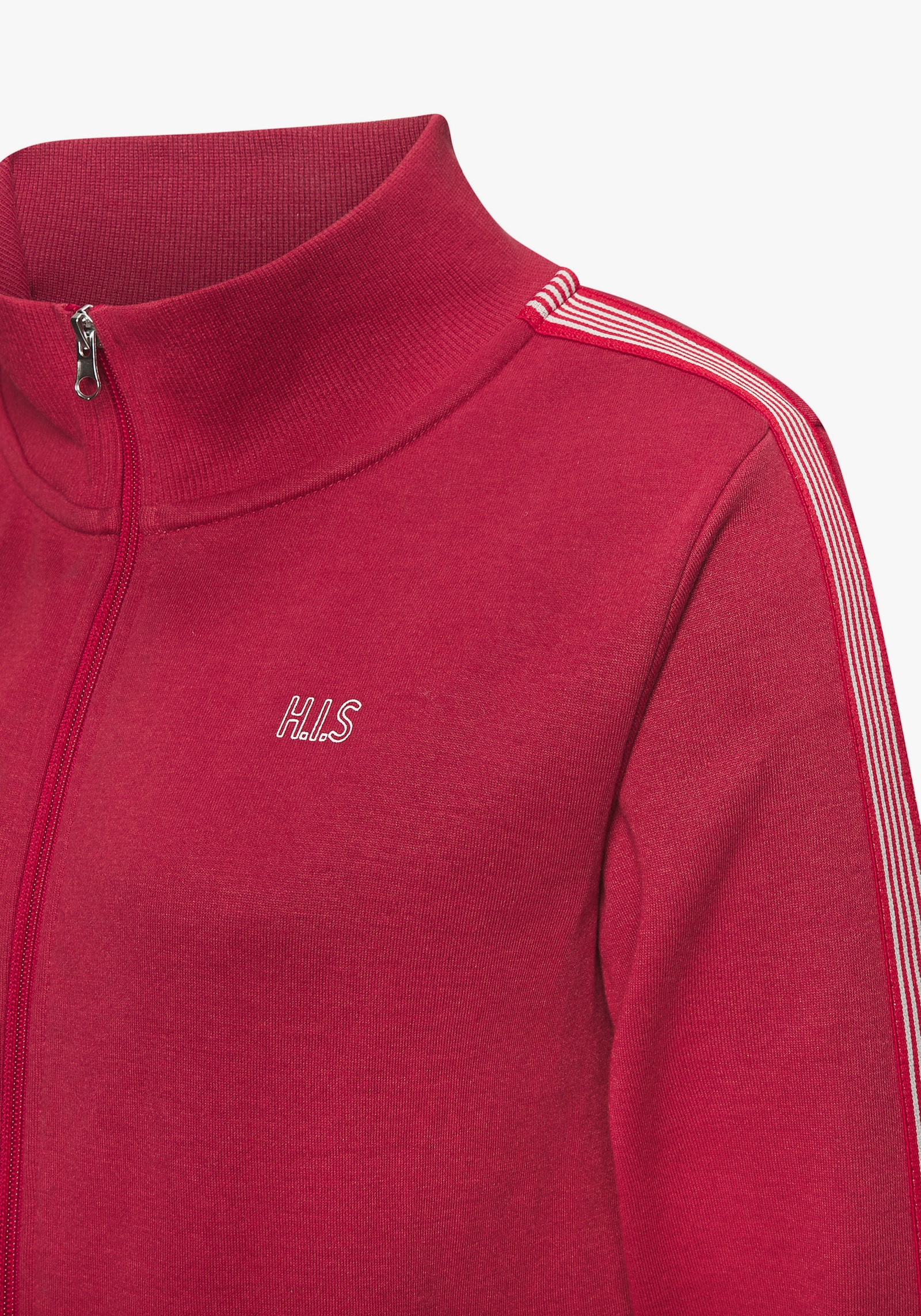 H.I.S Sweatjacke - rot