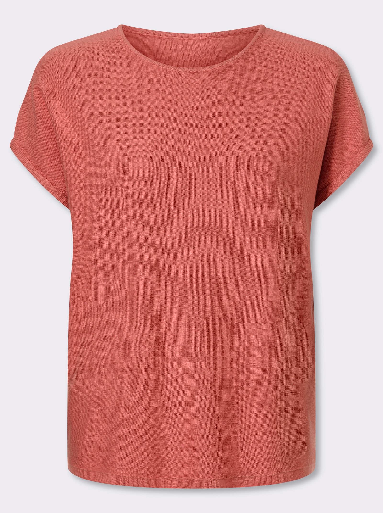 heine Pullunder im Linksstrick - rosenholz