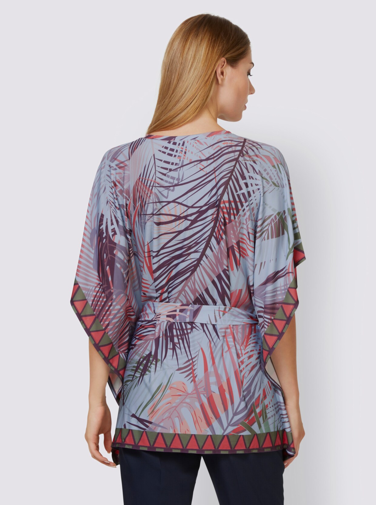 heine Jersey-Tunika - eisblau-hummer-bedruckt