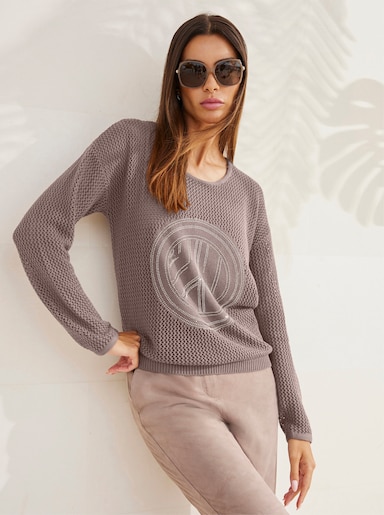 heine Pullover - taupe