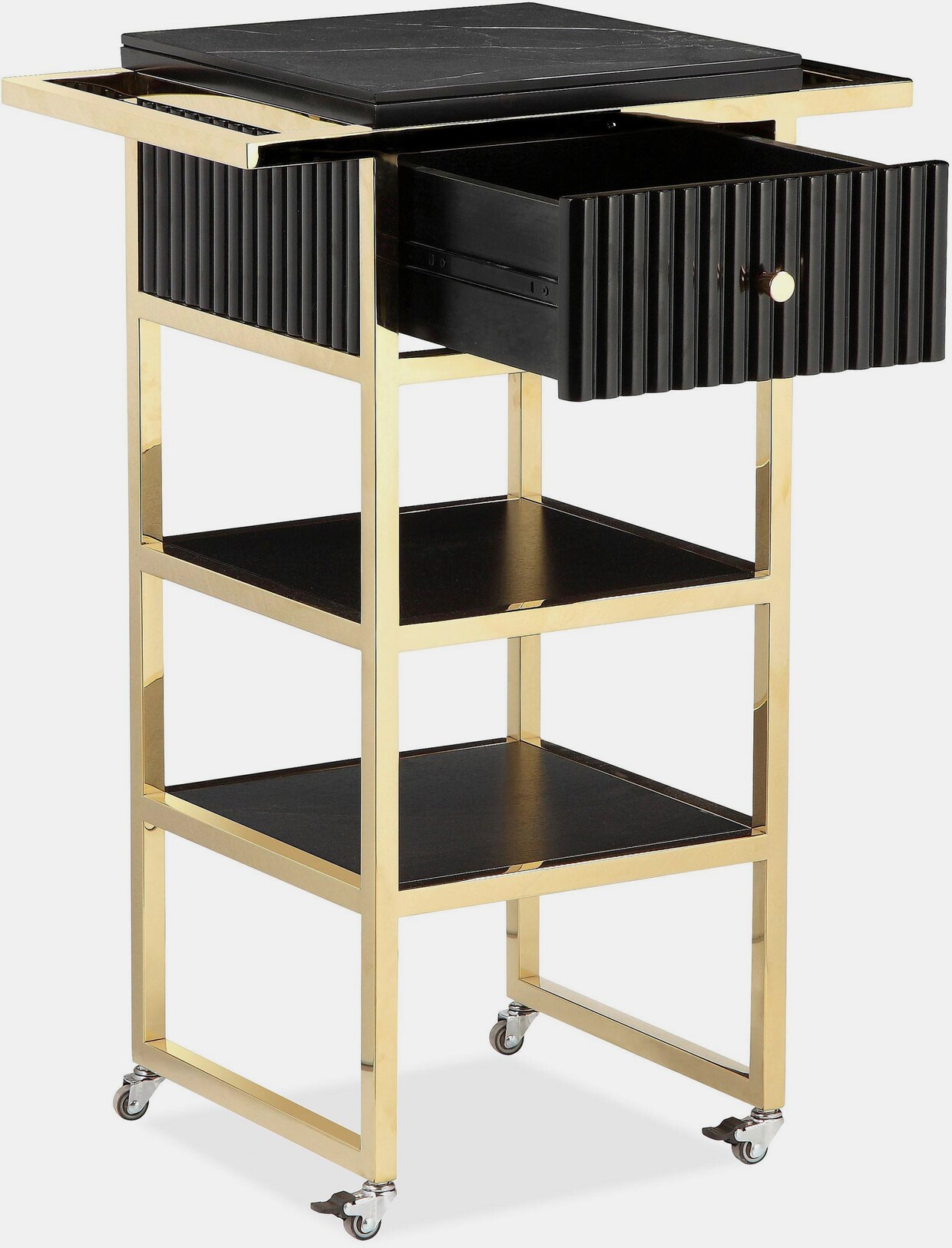 Guido Maria Kretschmer Home&Living Highboard - schwarz-gold