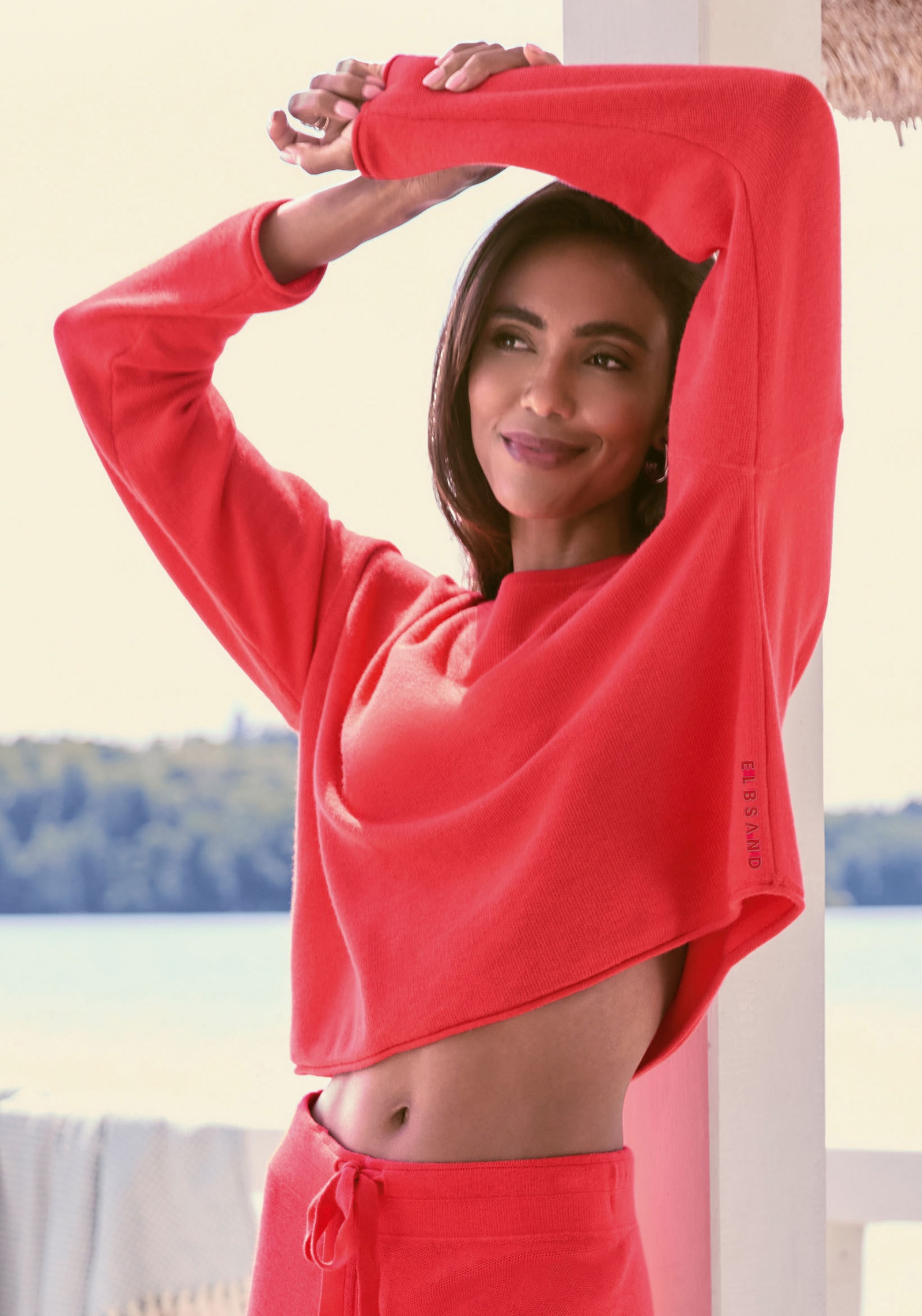 Elbsand Sweater - rot