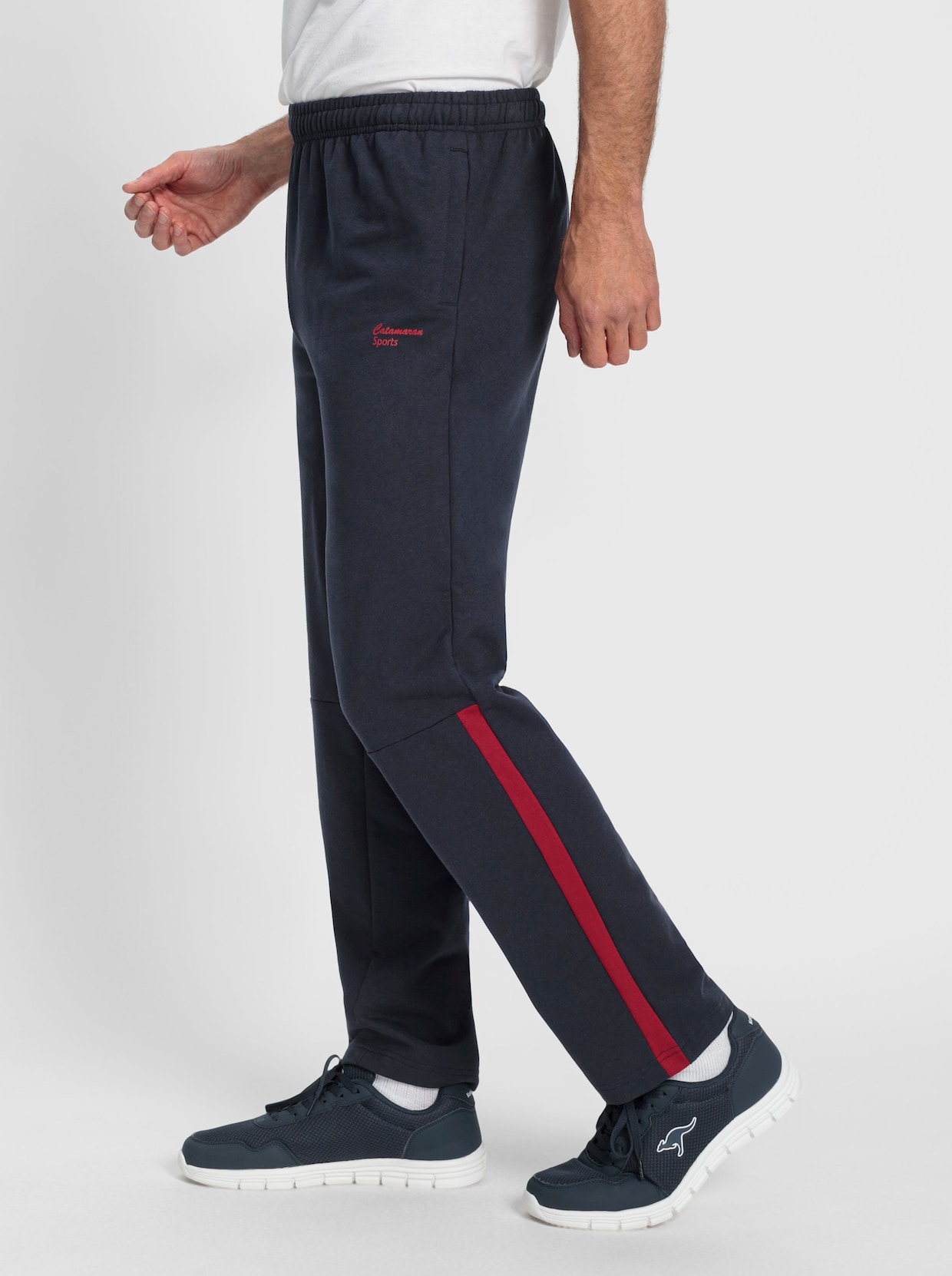 Catamaran Sports Vrijetijdsbroek - marine/rood
