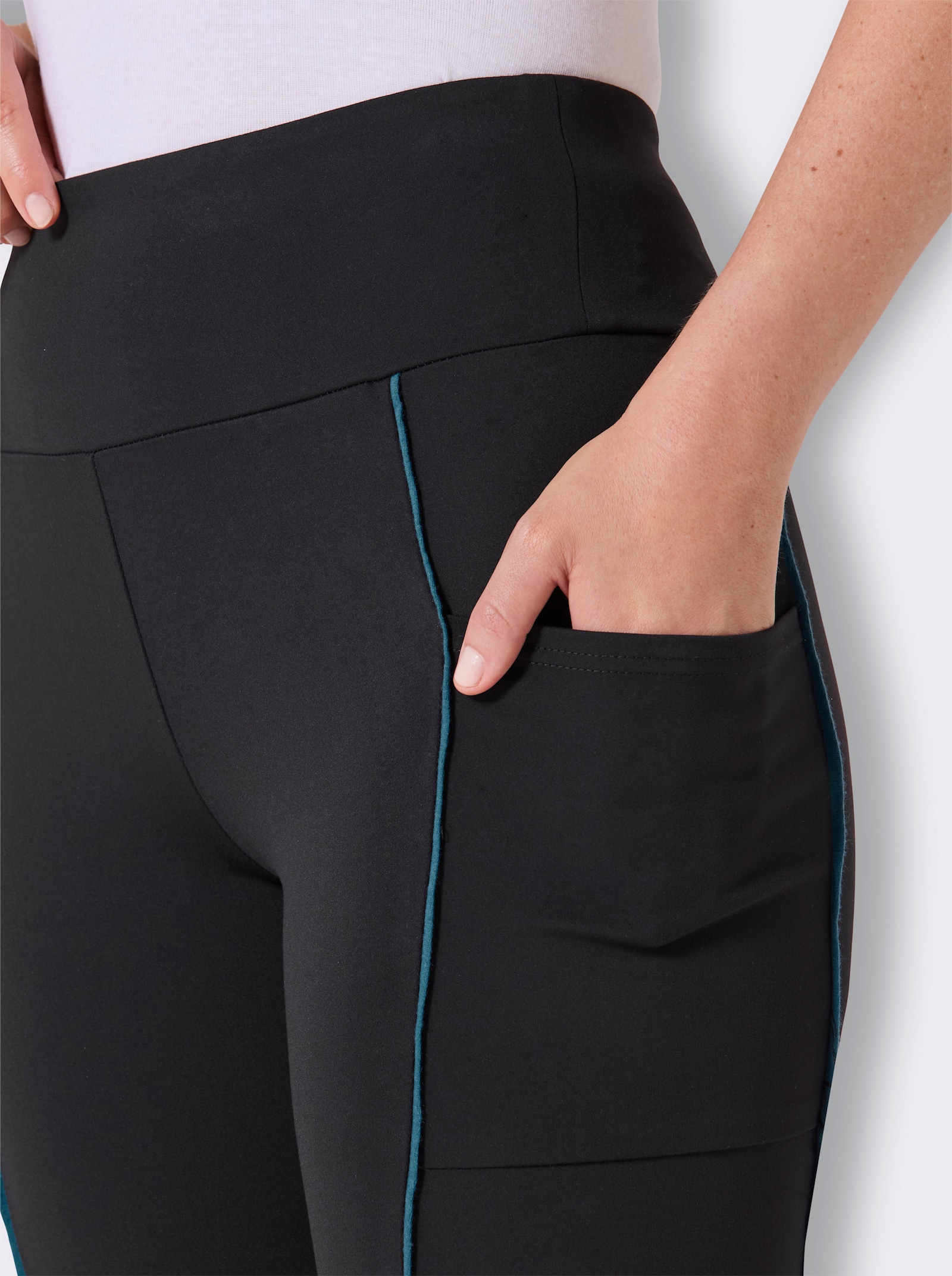 Catamaran Sports Fahrradhose mit 3 Taschen - schwarz
