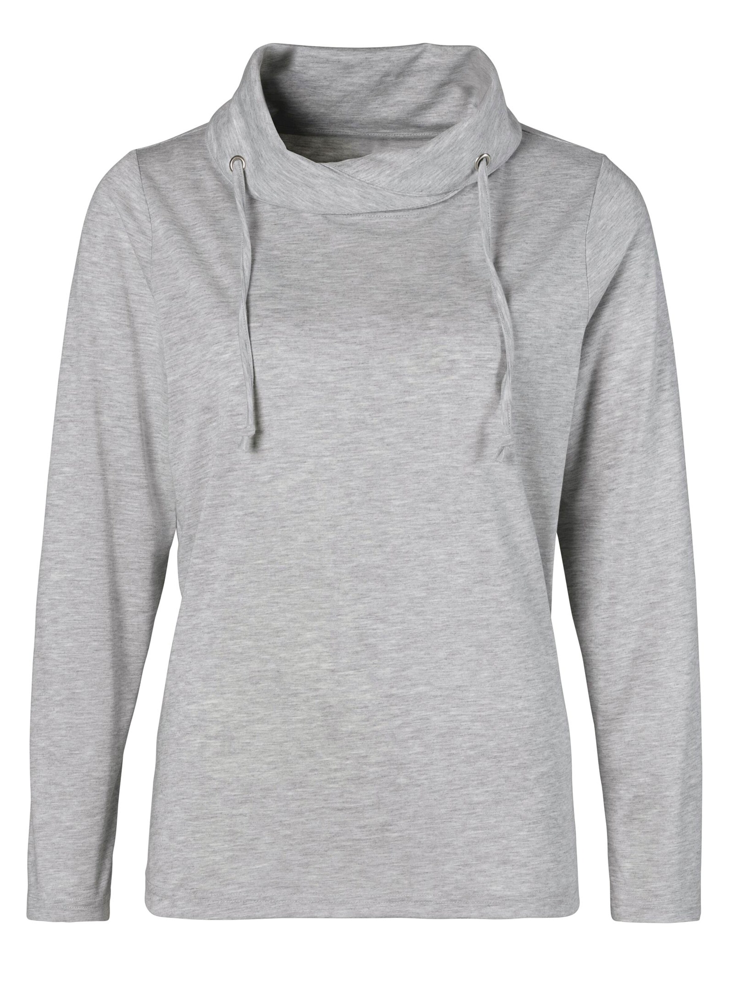 Shirt - grau-meliert