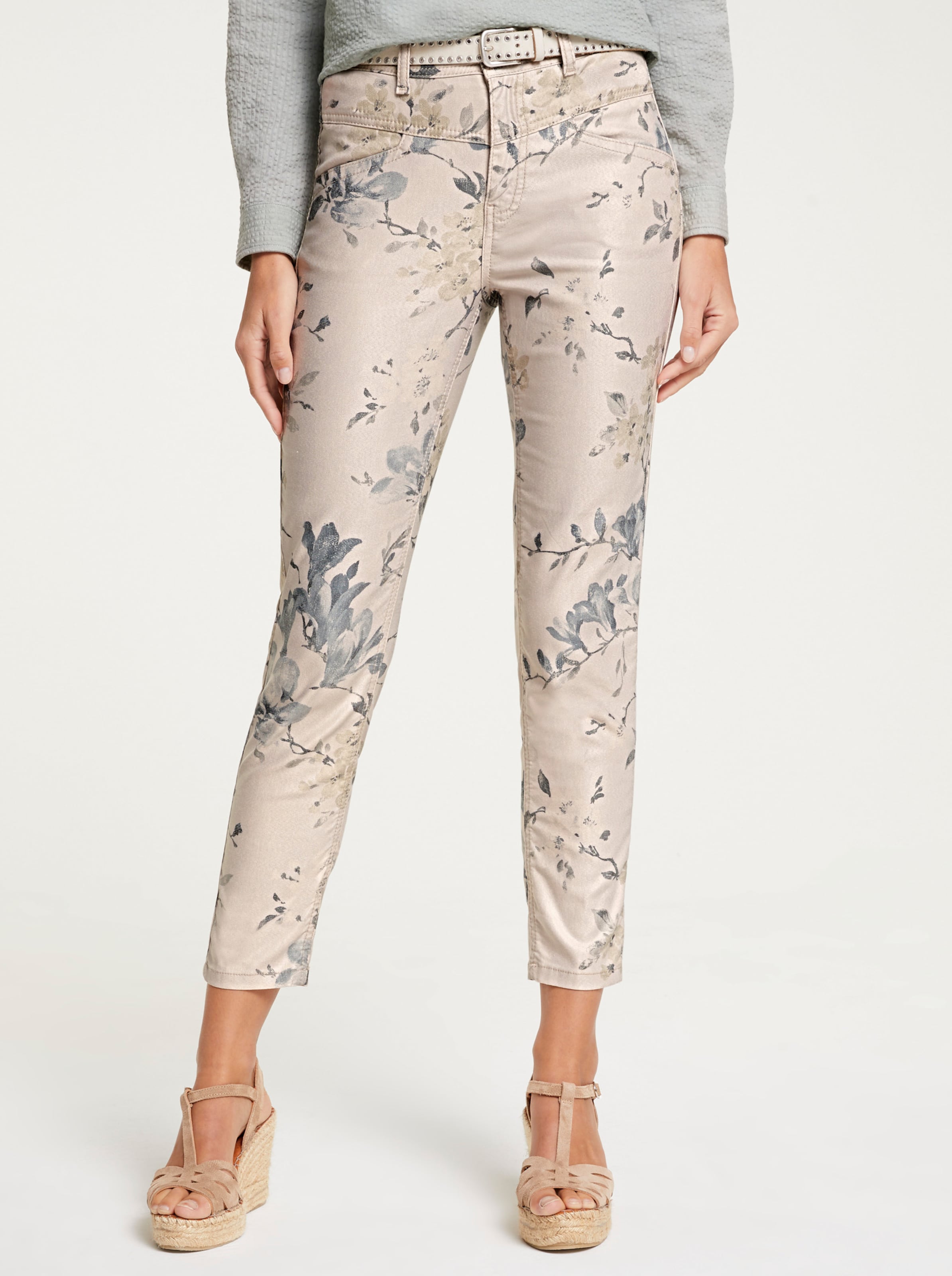 Broek met print