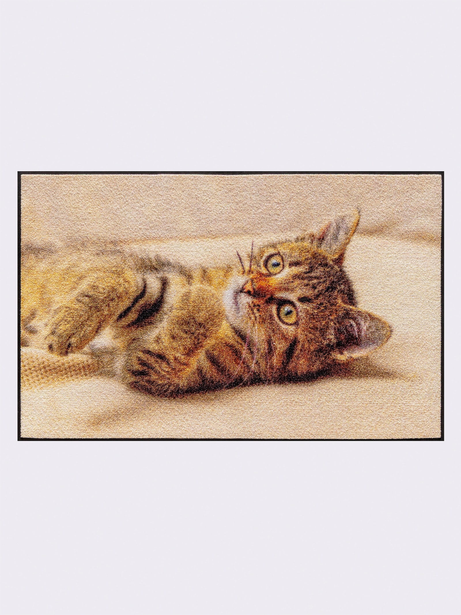 wash+dry by Kleen-Tex Fußmatte - ecru-braun