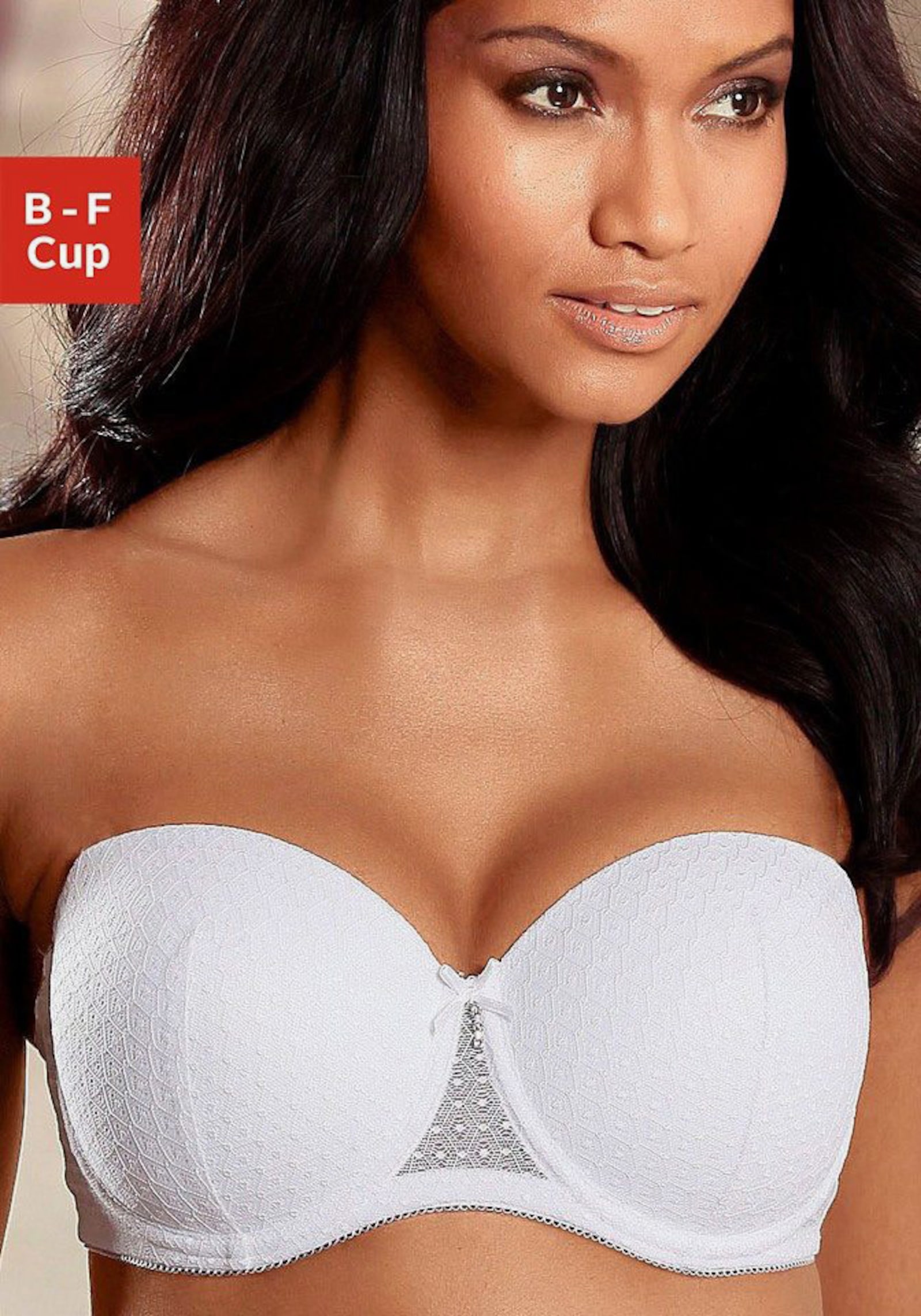 Nuance Beha met cups - wit