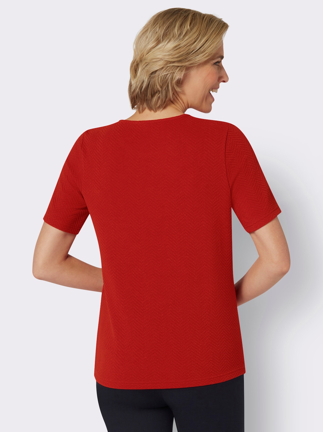 Shirt met korte mouwen - rood