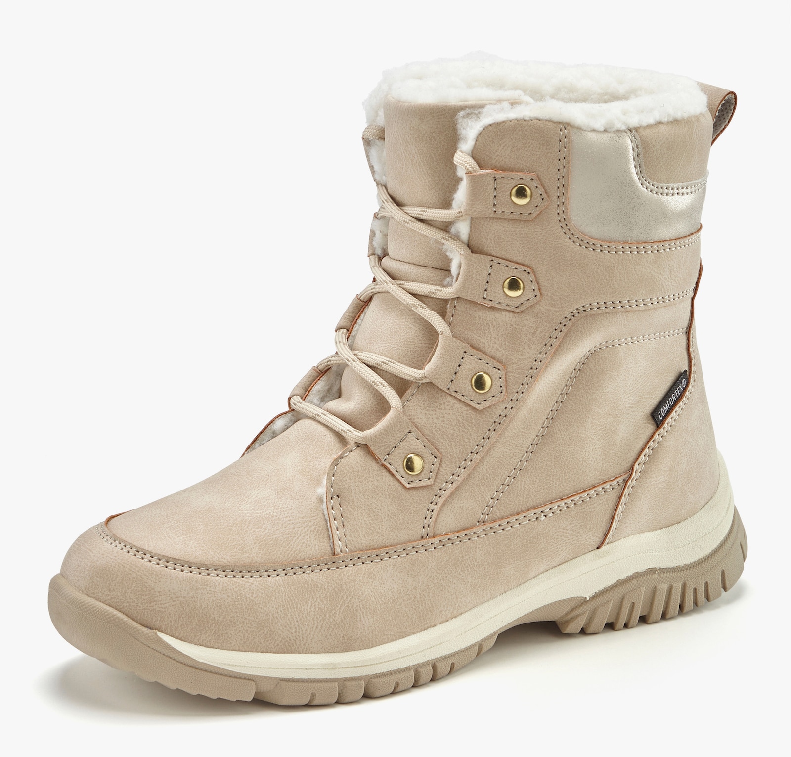 LASCANA Stiefelette - beige