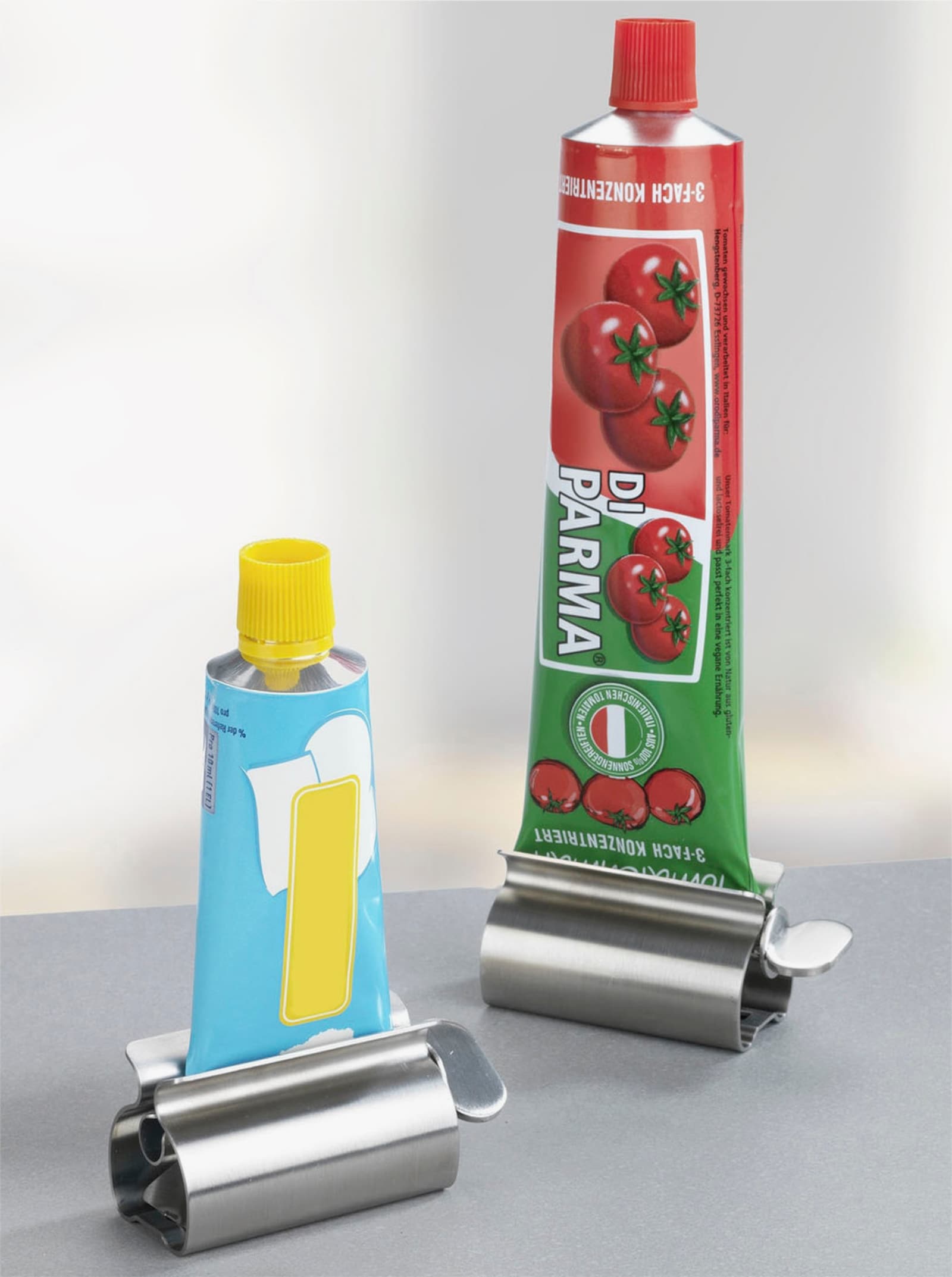 Tubpress - Silverfärgad