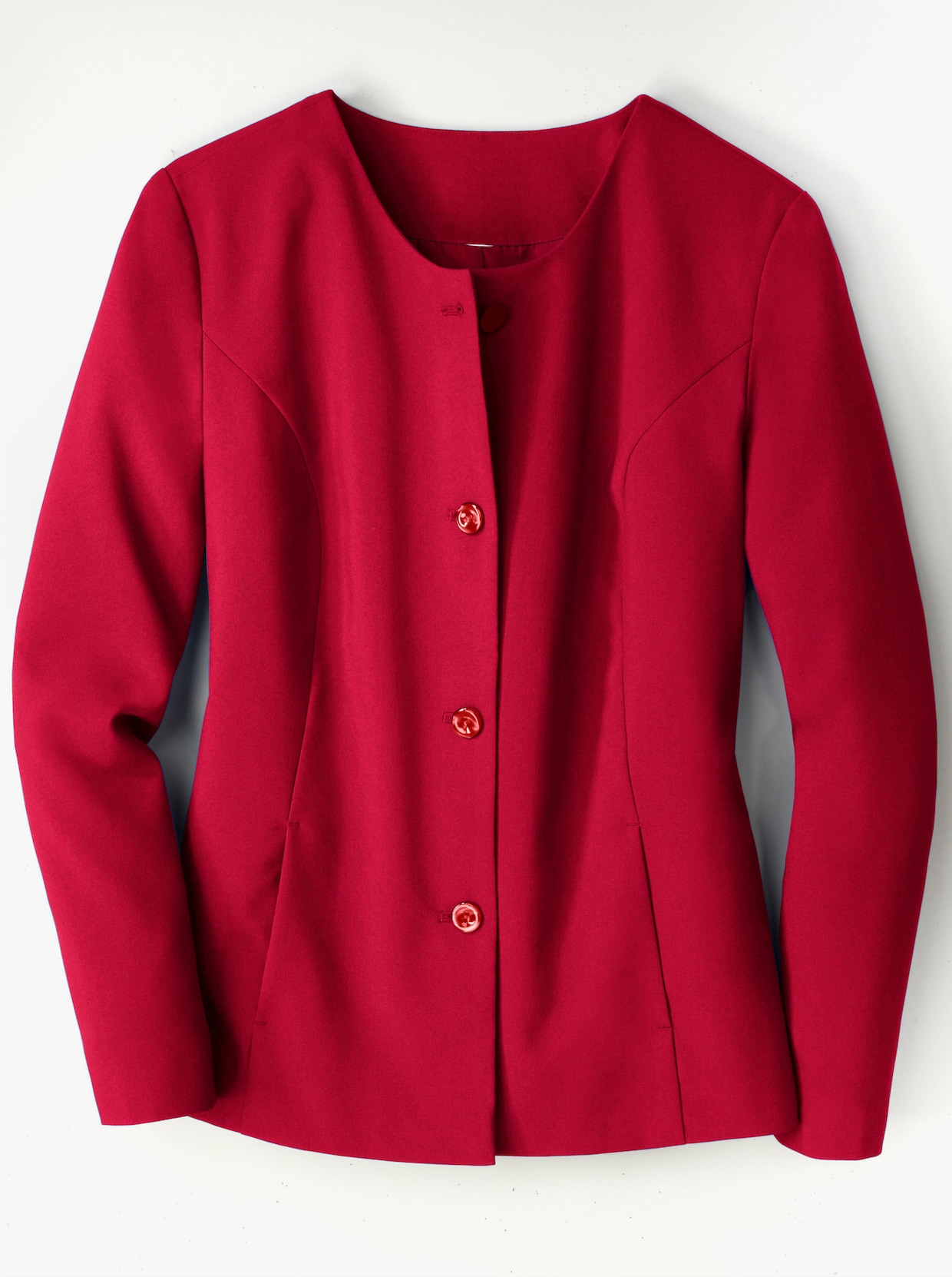 Korte blazer - rood