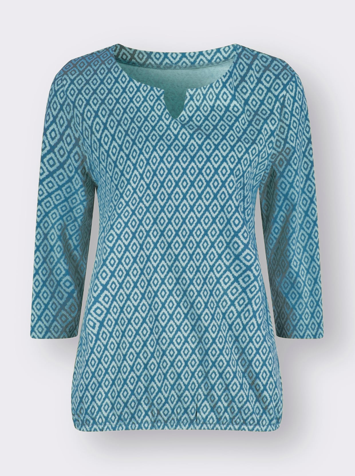 3/4-Arm-Shirt - topas-mint-bedruckt