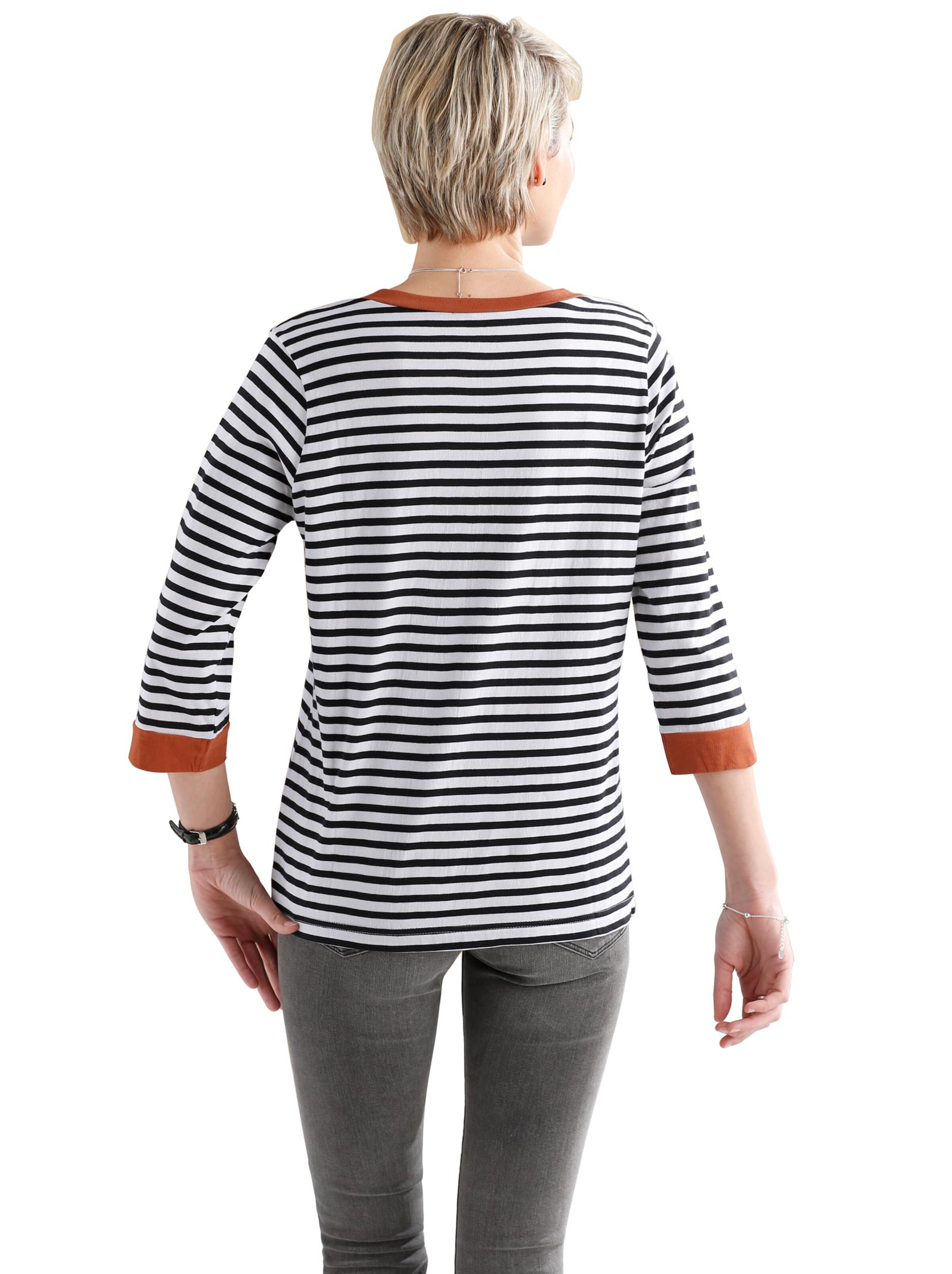 Shirt - terra-schwarz