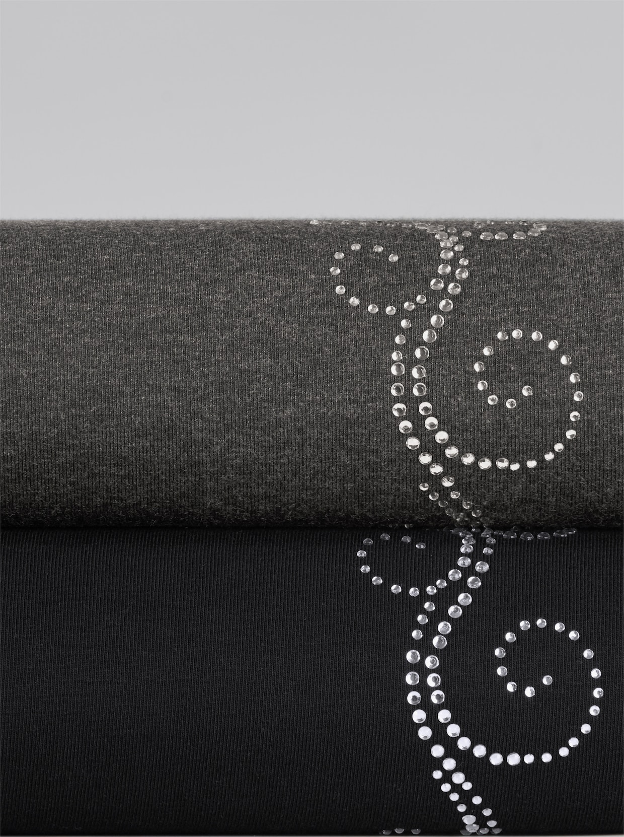 feel good Legging - zwart + grijs gemêleerd