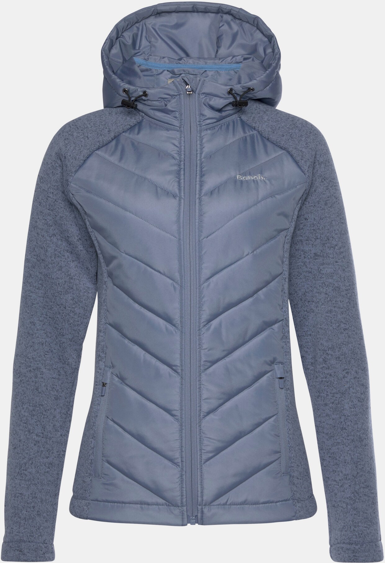 Bench. Steppjacke - blau meliert