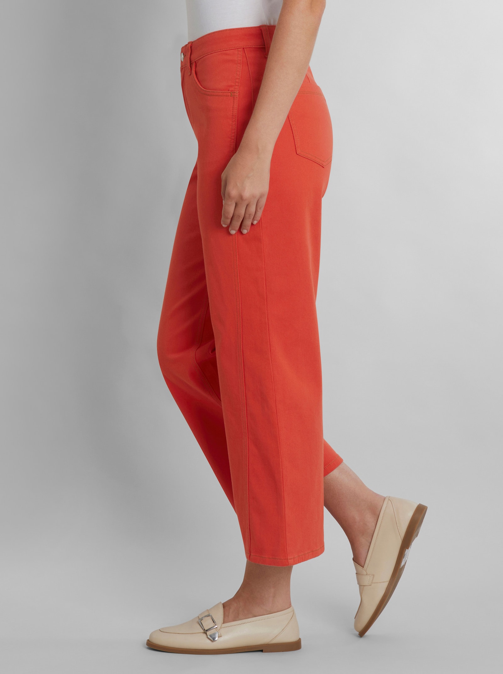 heine Culotte aus Baumwoll-Twill - terra