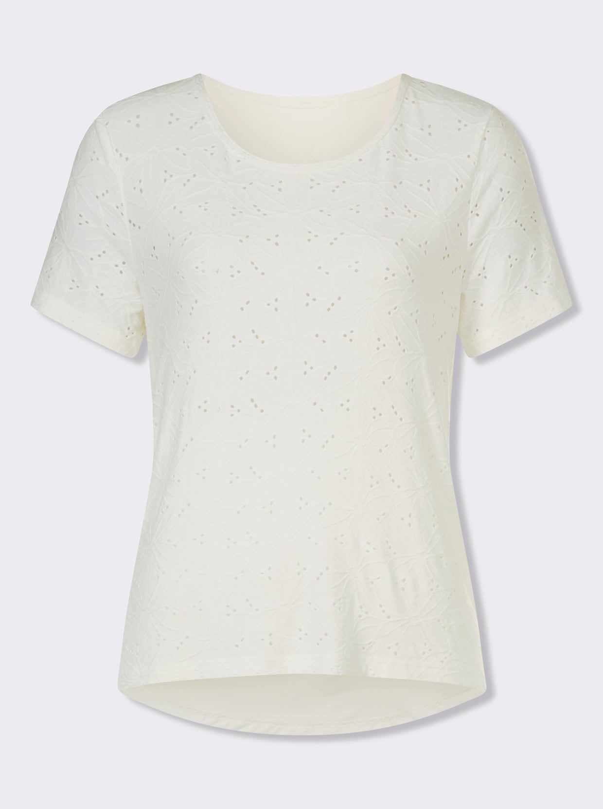 heine Spitzenshirt - ecru