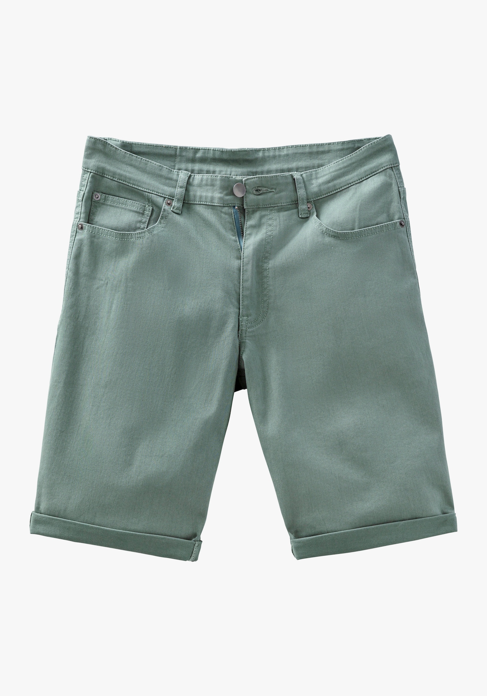 John Devin Jeansshorts - grün