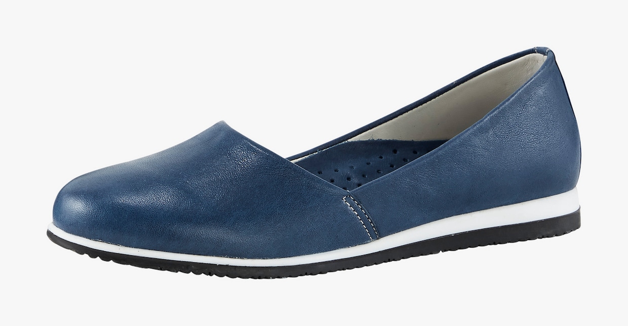 Andrea Conti Slipper - jeansblau