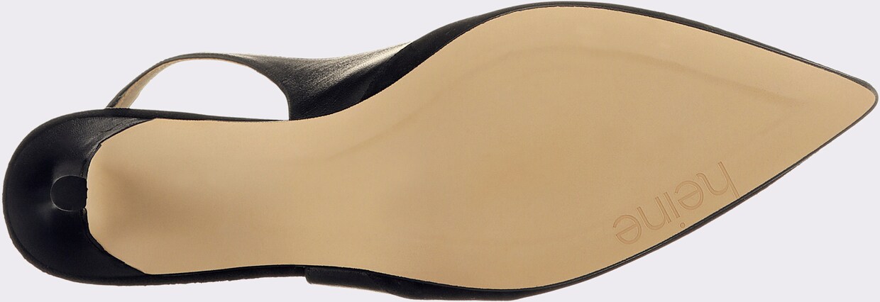 heine Slingpumps - zwart