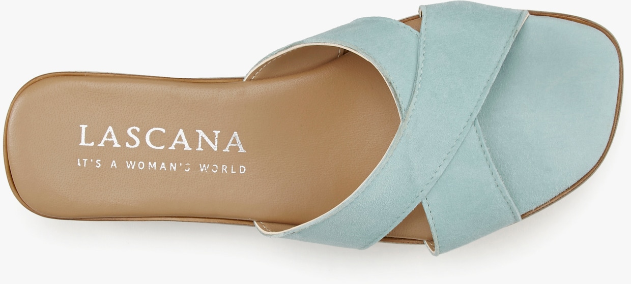 LASCANA Mules - turquoise clair