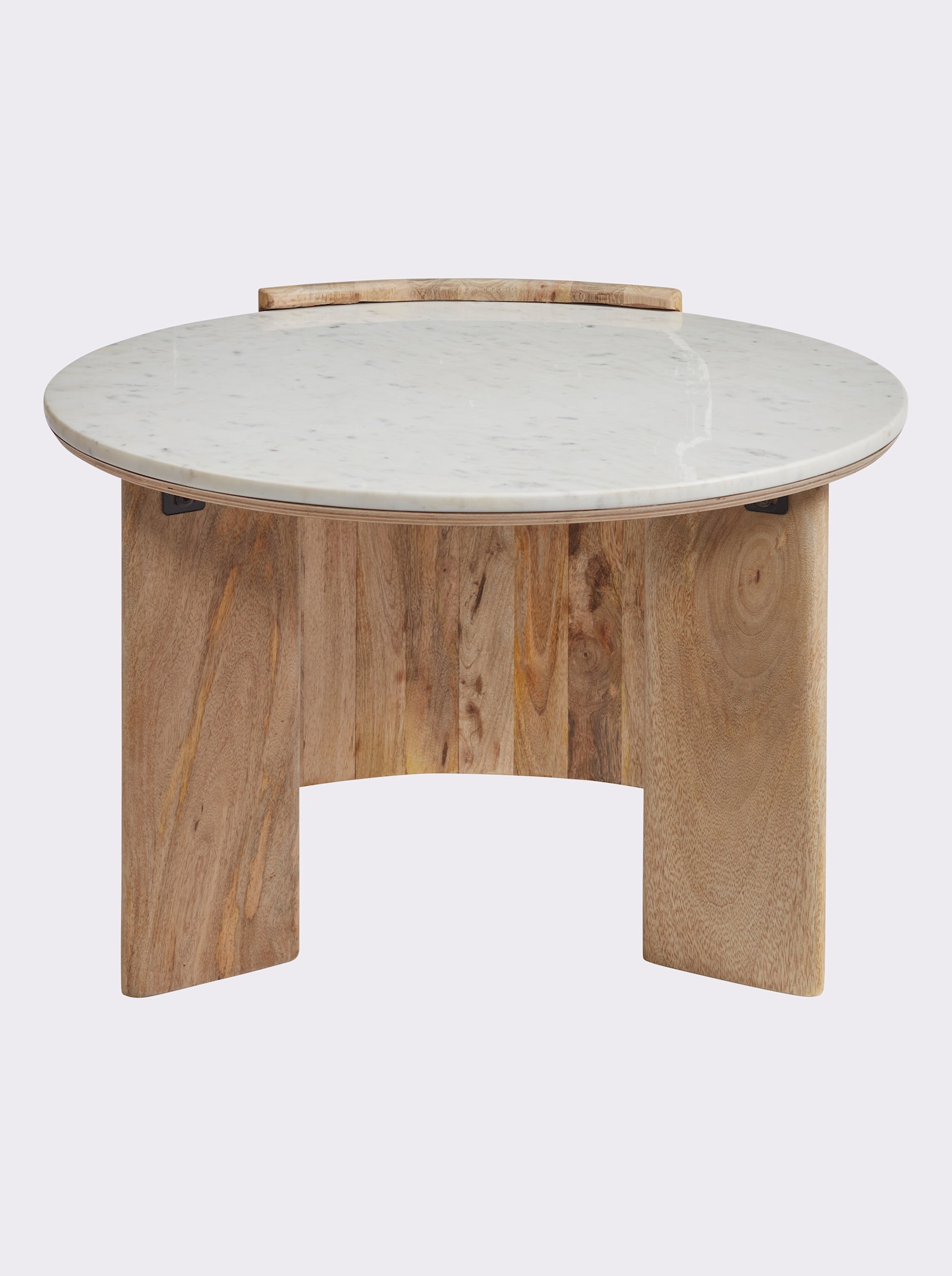 heine home Couchtisch - natur-weiß