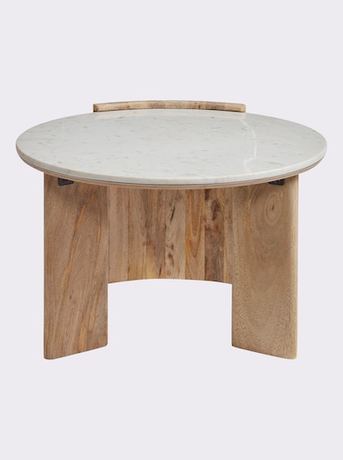 heine home Couchtisch - natur-weiß