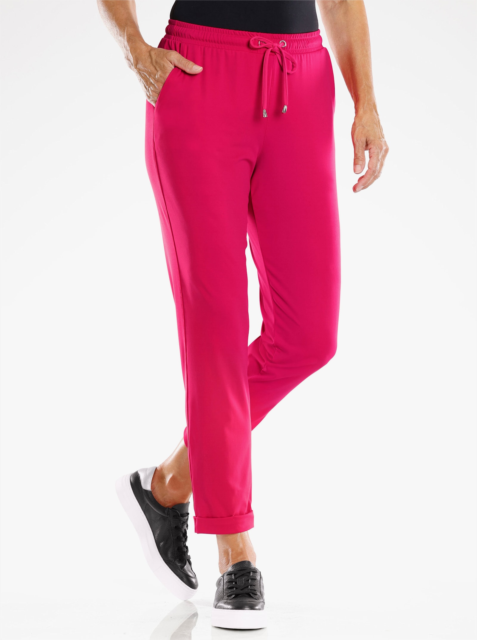 heine Schlupfhose mit Rundum-Dehnbund - pink