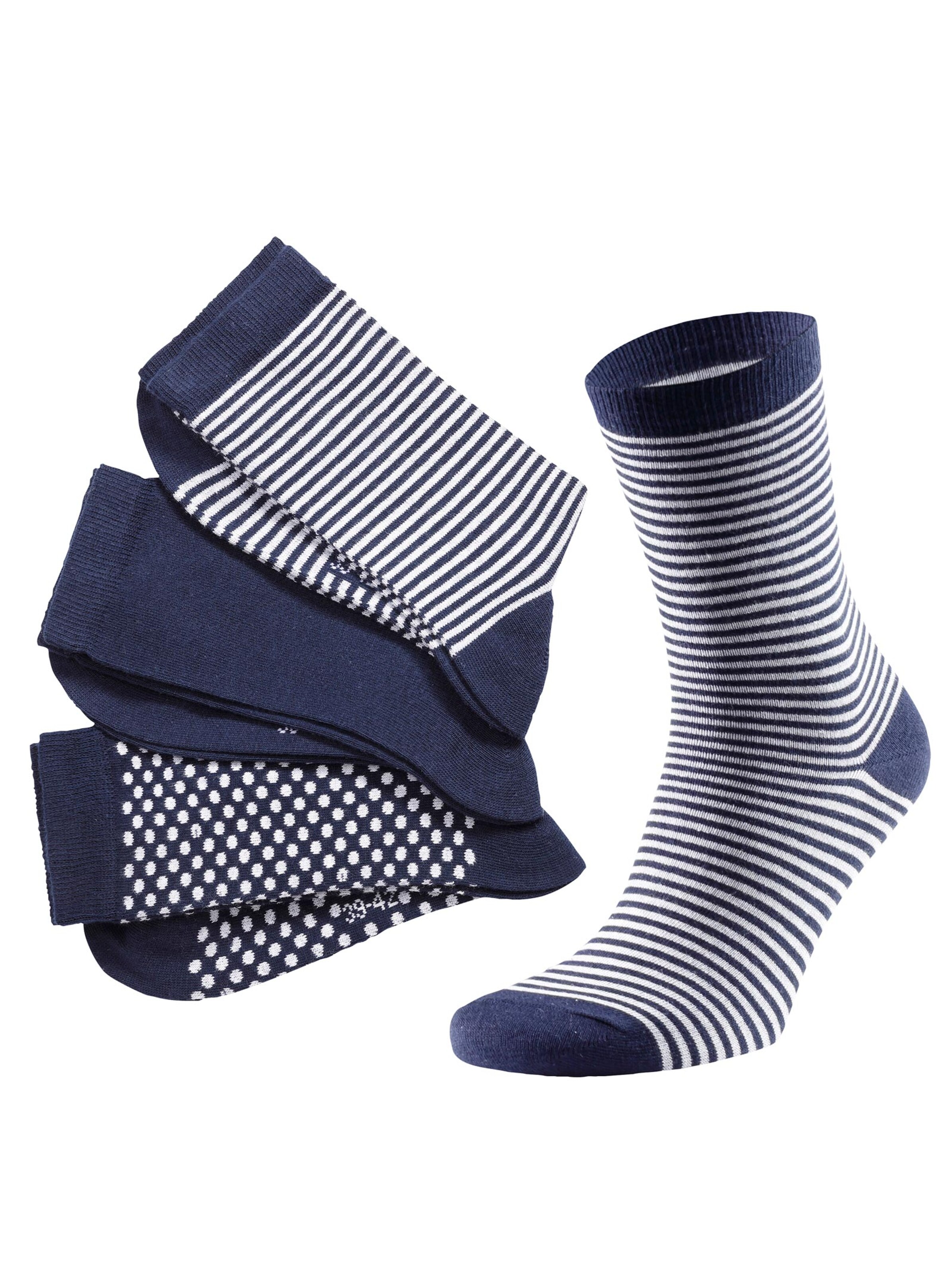 Damen-Socken - marine