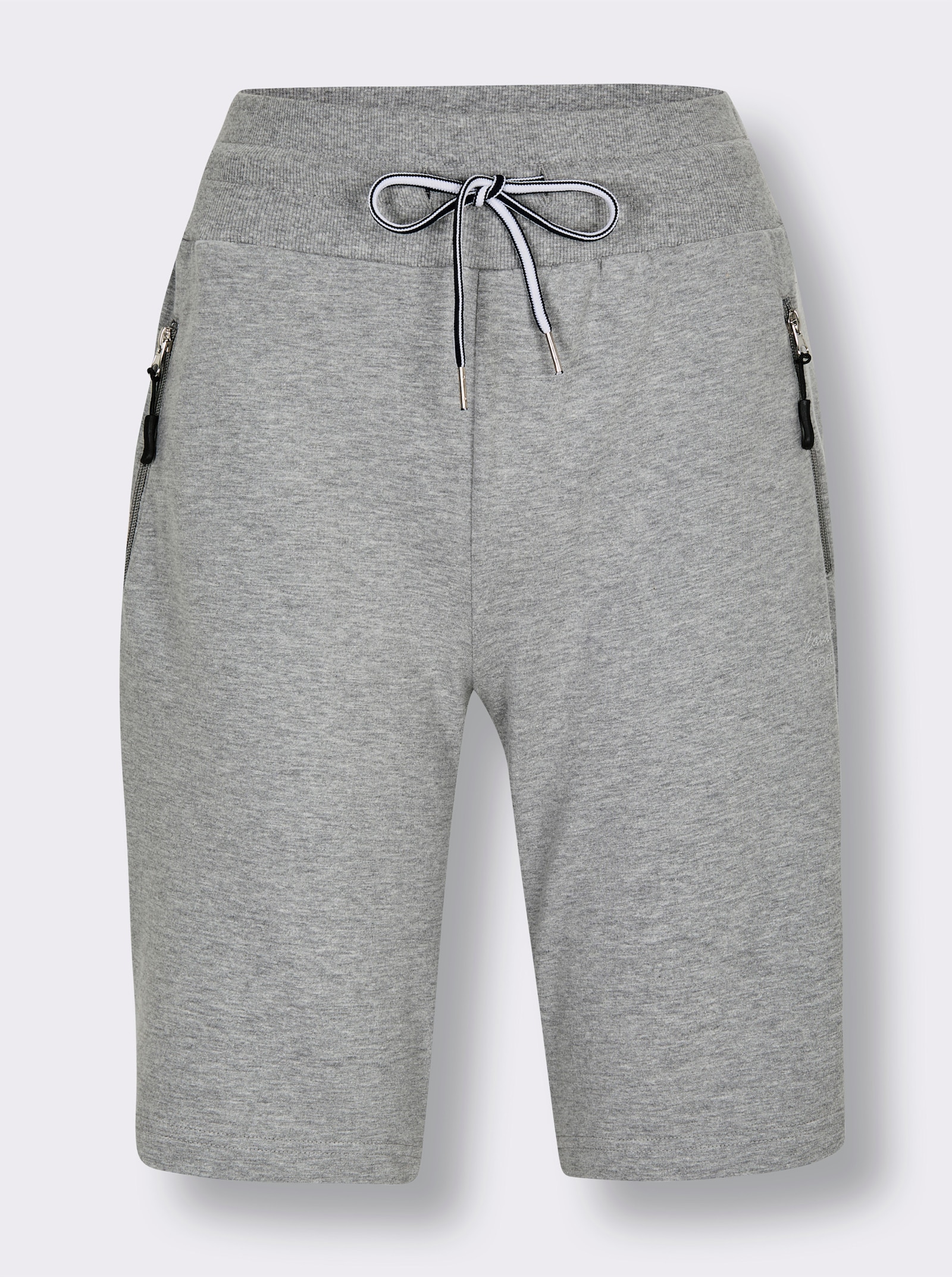 Catamaran Sports Freizeithose mit Klettverschluss-Tasche hinten - grau-meliert