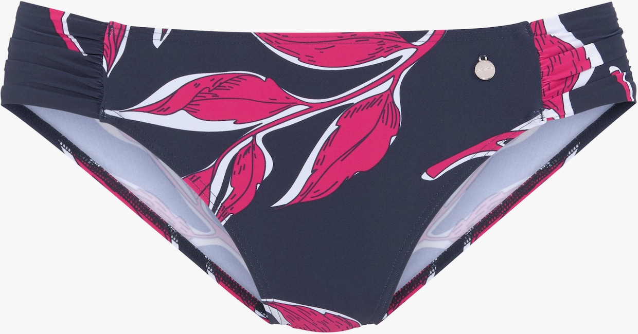 LASCANA Bas de maillot de bain - marine imprimé