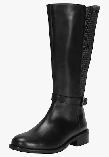 sheego Weitschaftstiefel - schwarz