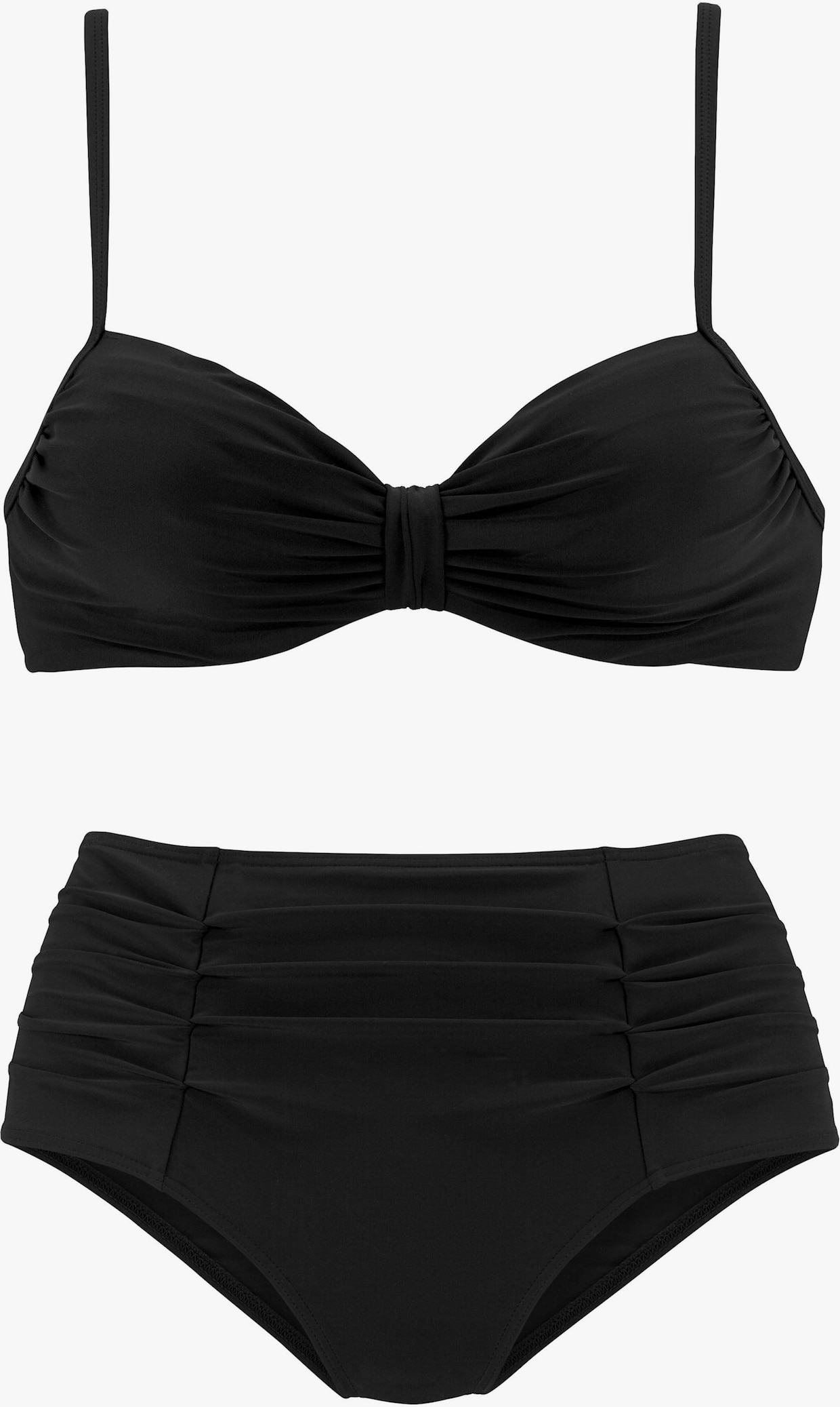 LASCANA Maillot de bain à armatures - noir