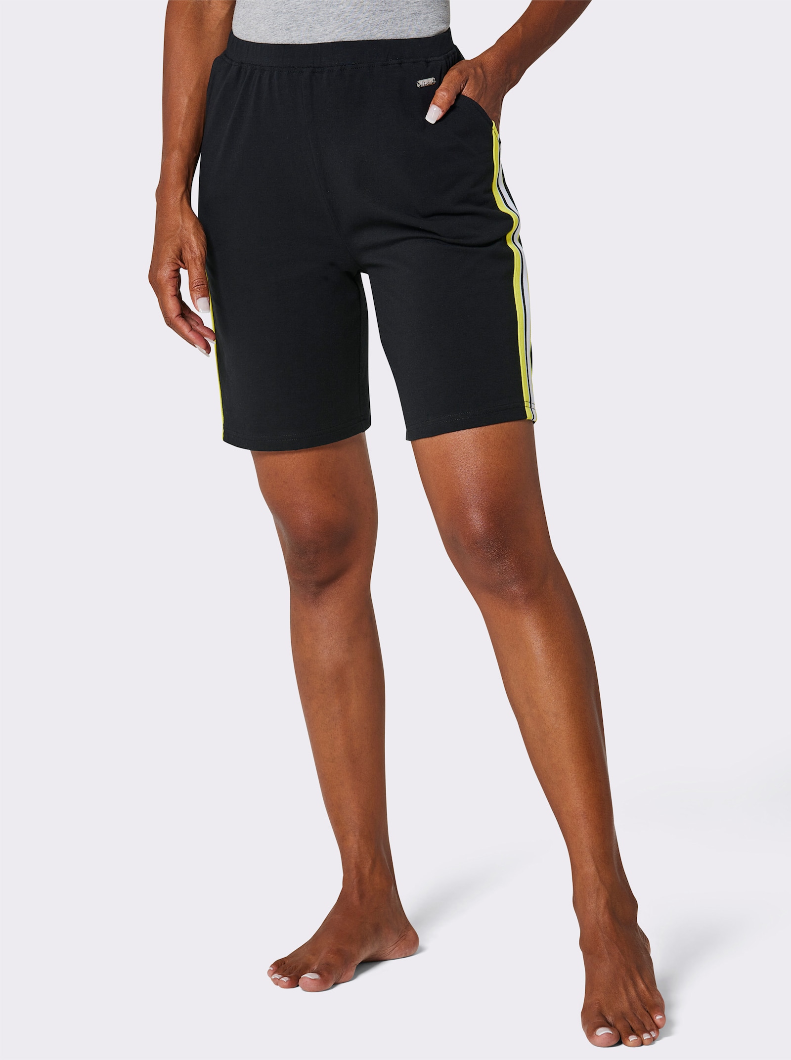 feel good Broek kort - zwart