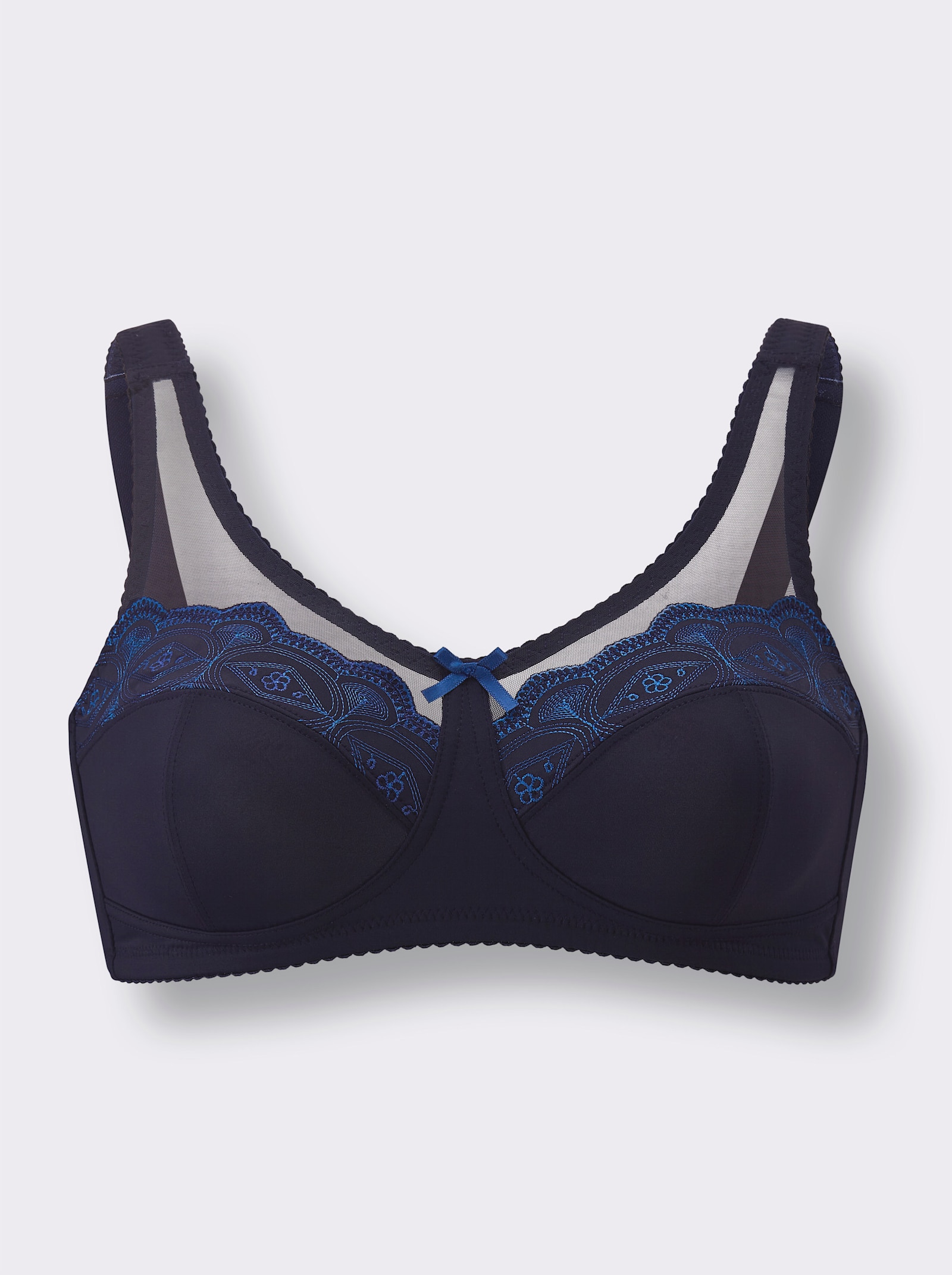 wäschepur Entlastungs-BH ohne Bügel - marine