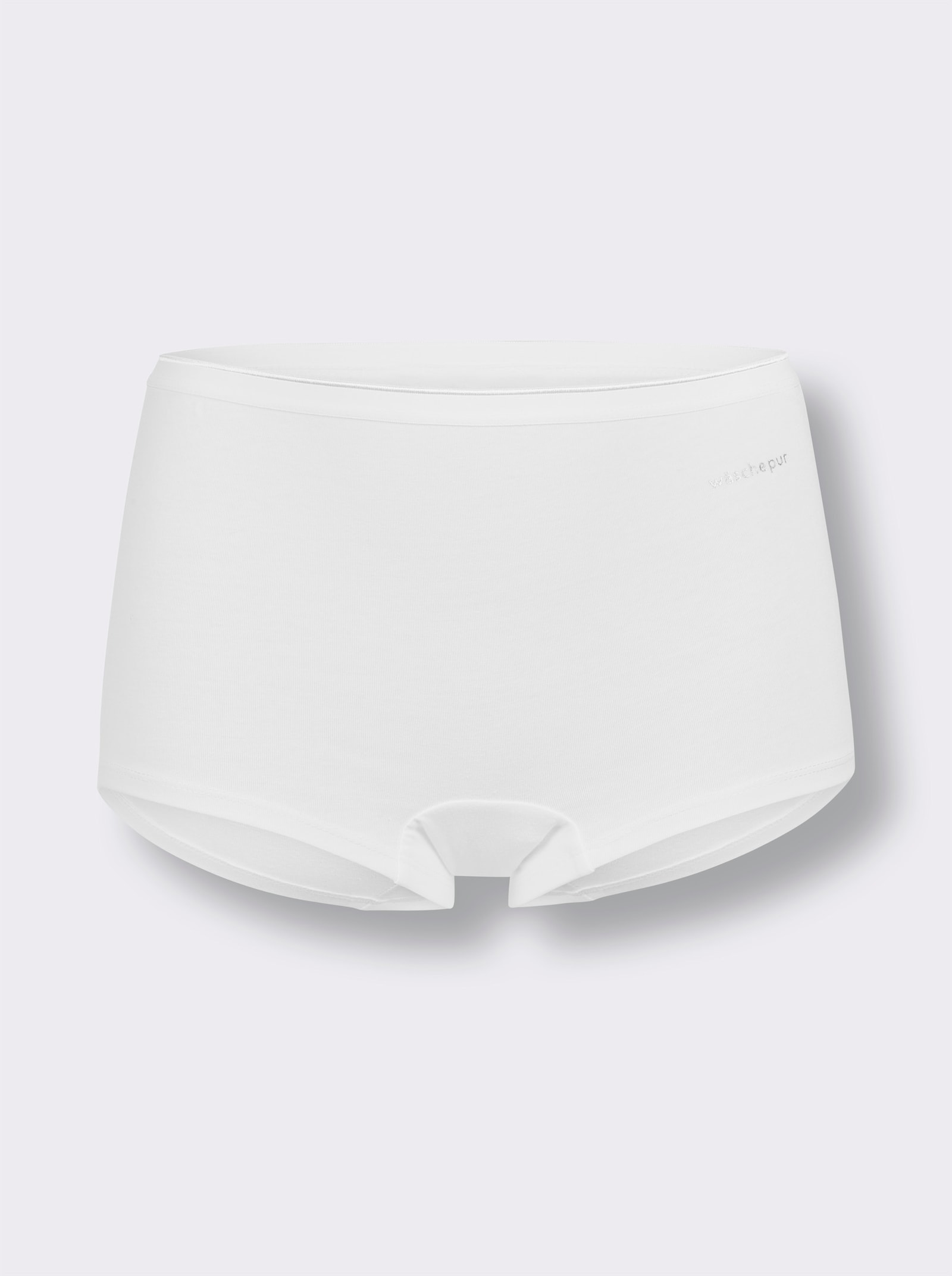 Panty - weiß + grau-meliert + schwarz