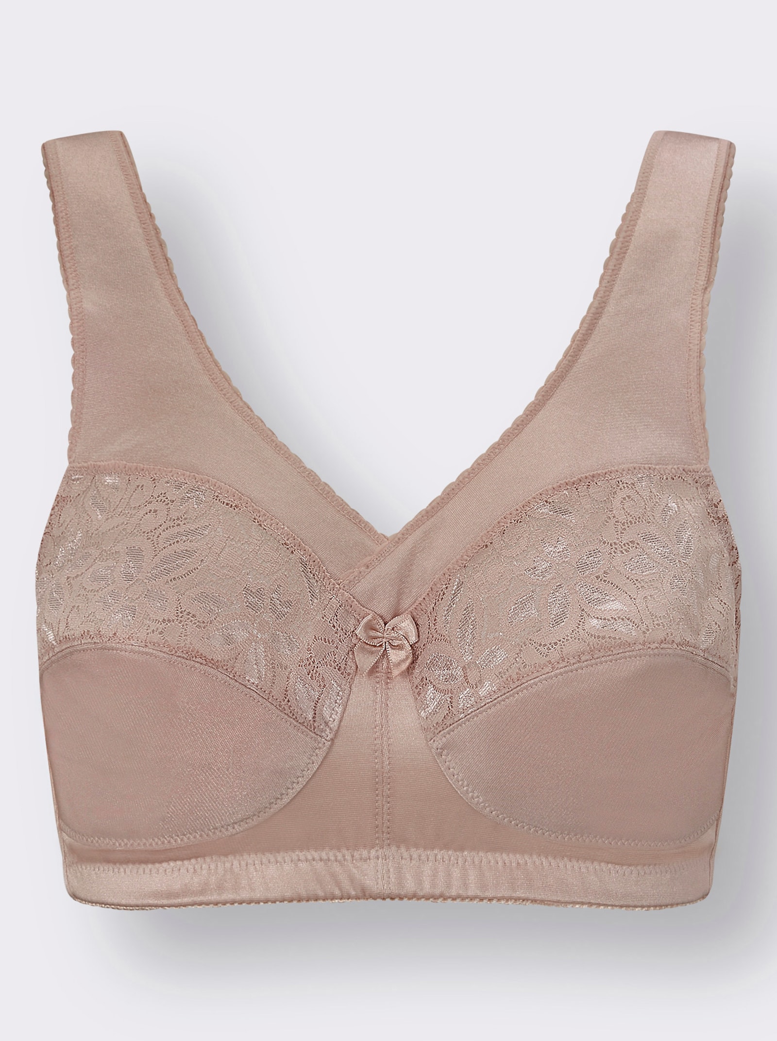 Susa Steunbeha zonder beugel met kantinzet - poudre