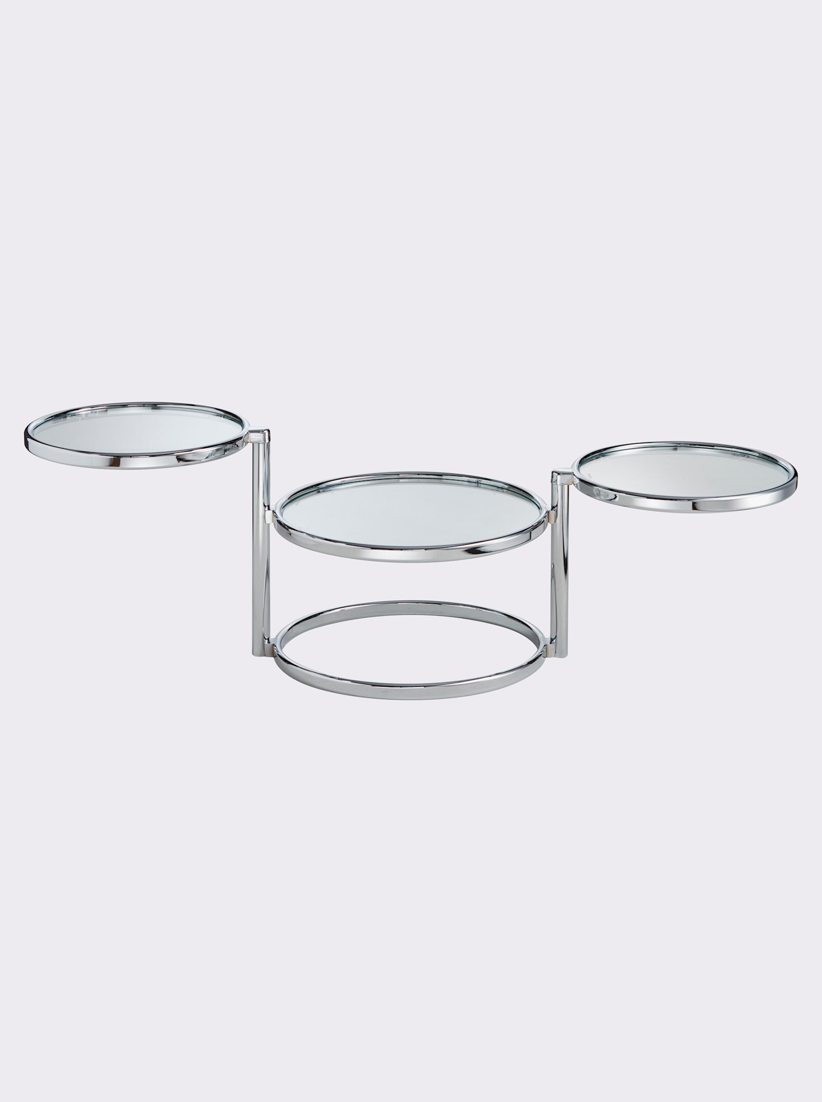 heine home Couchtisch - chromfarben